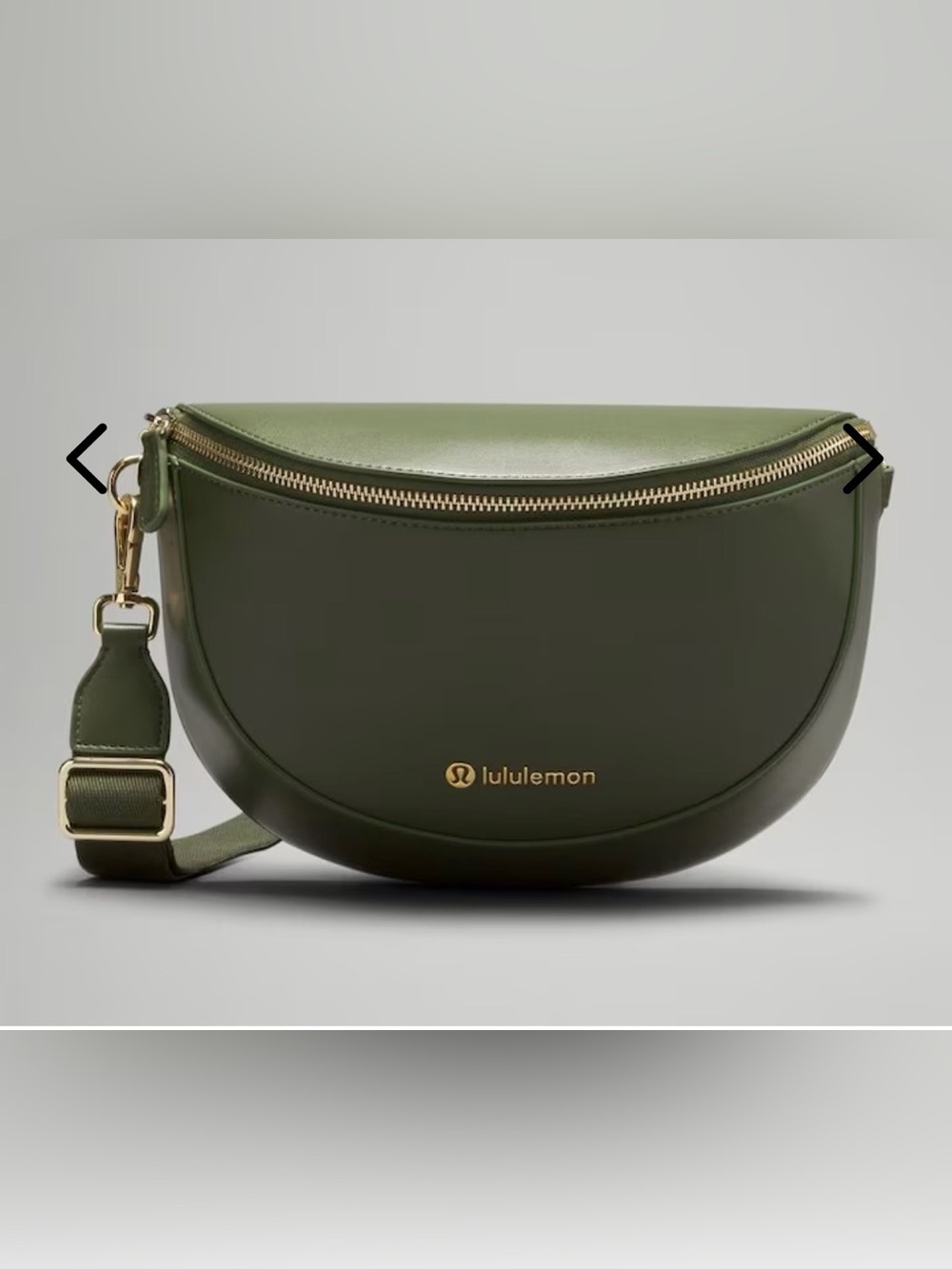 Lululemon Cactus Saddle Crossbody Bag